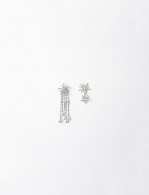 Maje Star Strass-earings Crystal | CZ_M73816