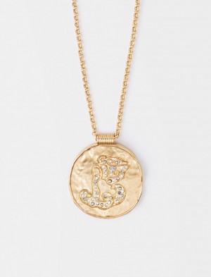 Maje Zodiac Medal Aquarius | CZ_M33308