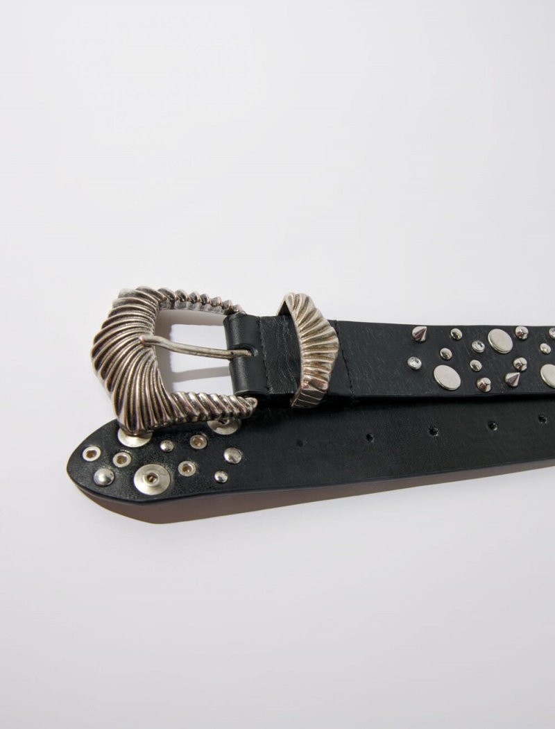 Maje Studded Černé | CZ_M40026