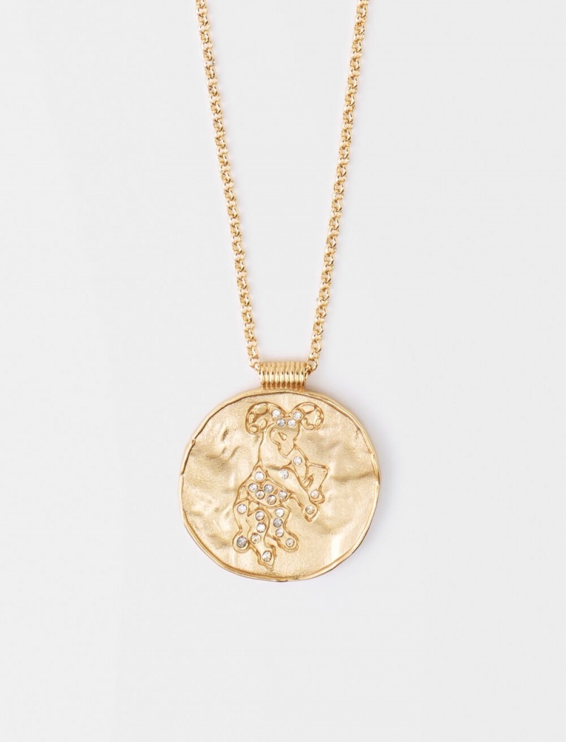 Maje Zodiac Medal Aries | CZ_M86923