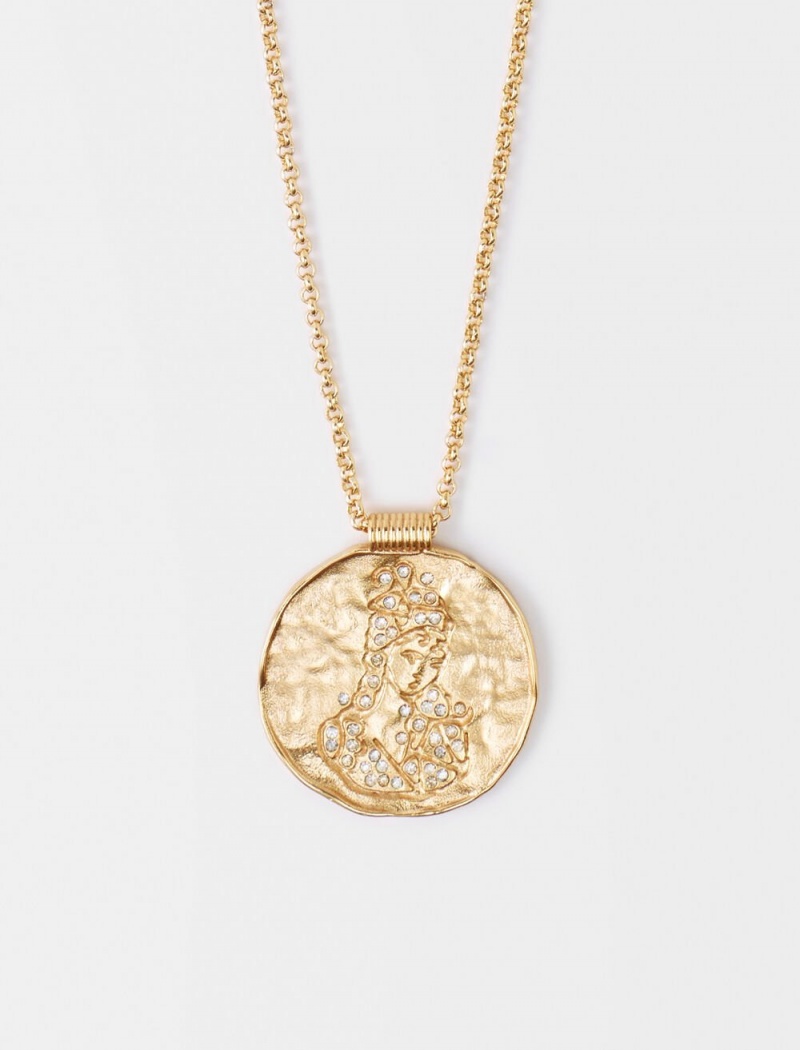 Maje Zodiac Medal Virgo | CZ_M31149